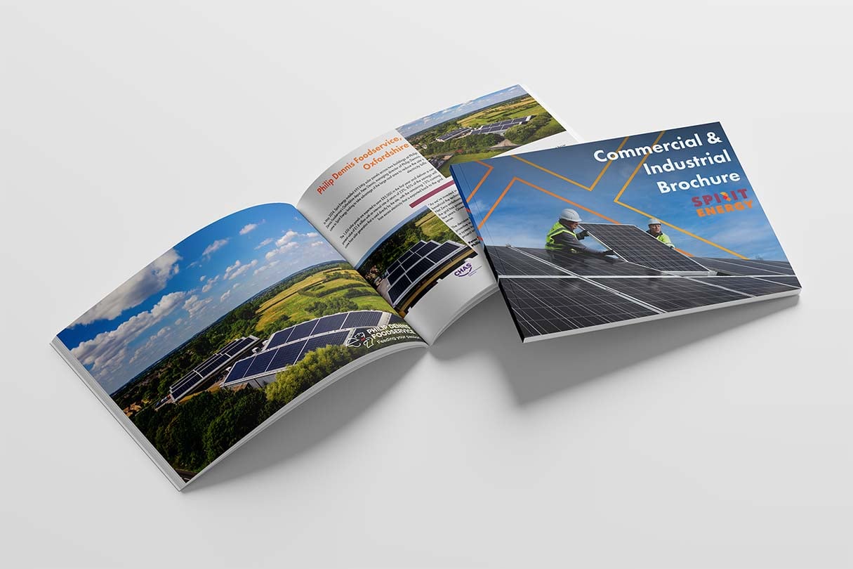 Commercial Brochure Mockup - Web